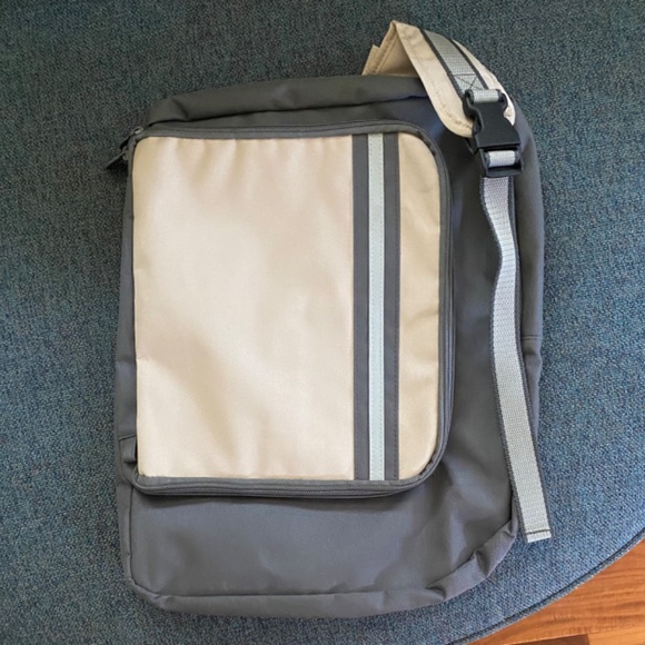 Stylish Gray and Cream Women's Bag - Picture 3 of 8